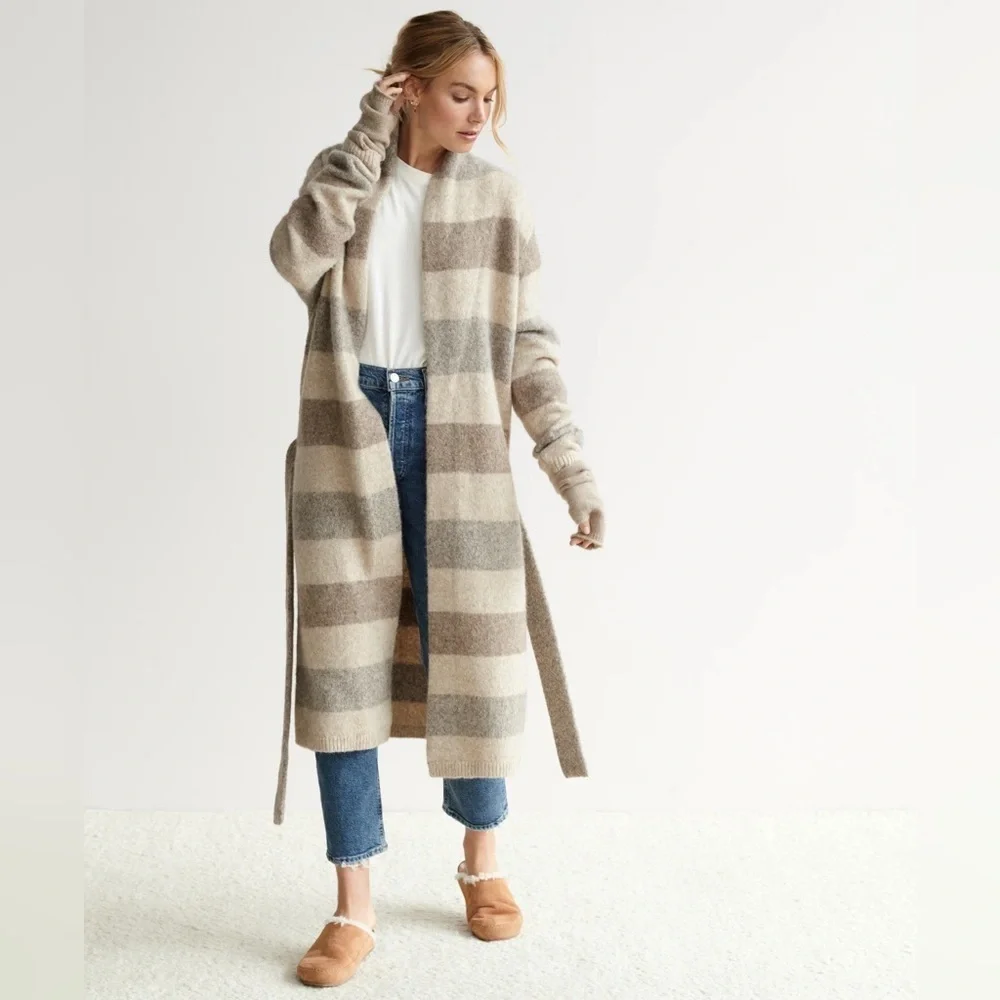 Jenni Kayne Belted Sweater Coat